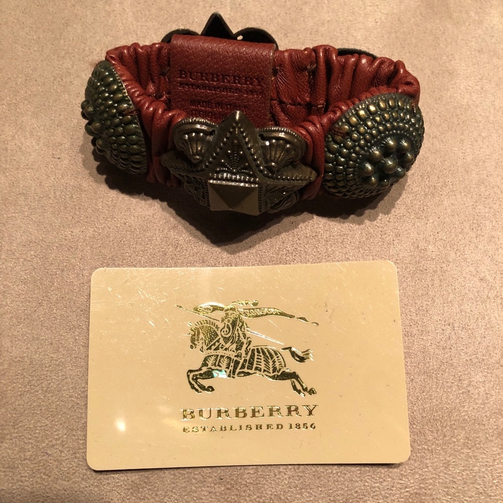 Burberry bracelet.   Worn once ! ! ! !
